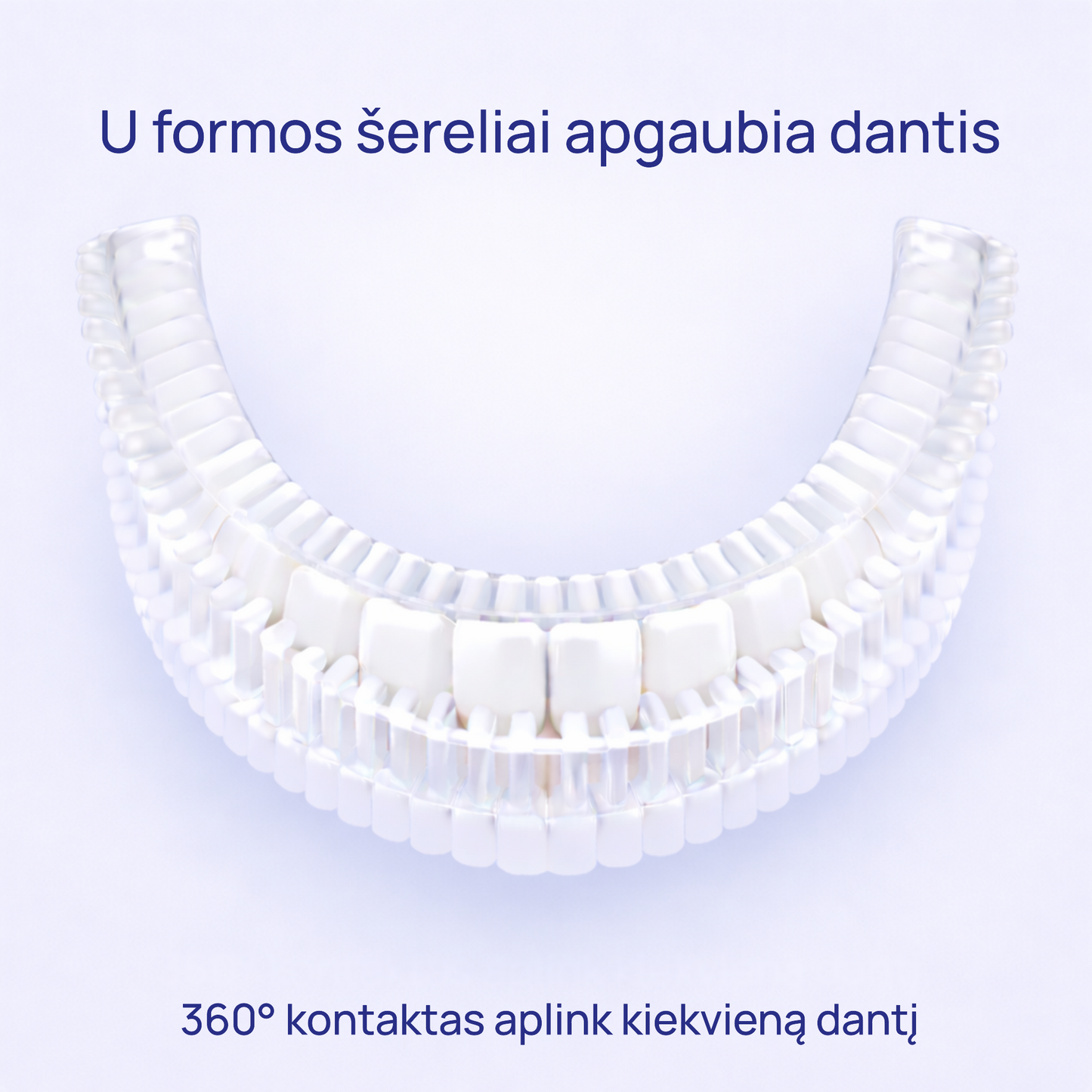 Brushie U360 elektrinis dantų šepetėlis