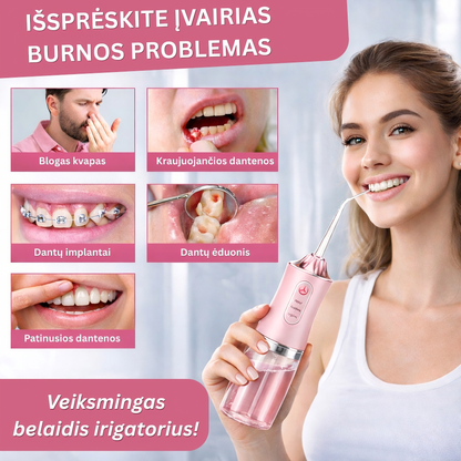 Belaidis burnos irigatorius