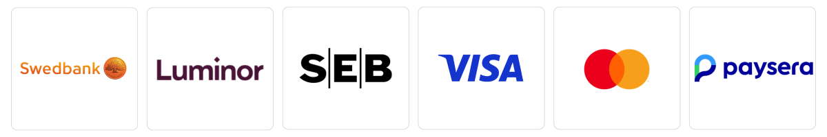 Apmokėjimas per banką per Paysera